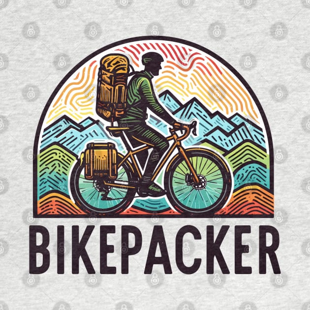 BIKEPACKER LOVES BIKEPACKING ON THEIR BIKE by cloudhiker